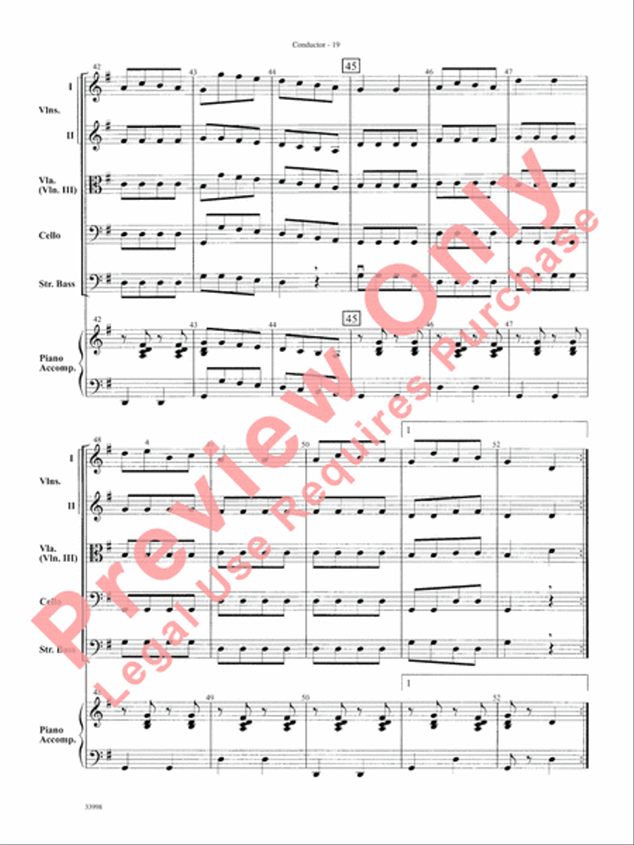 Classics for Contest String Orchestra scores gallery preview page 20
