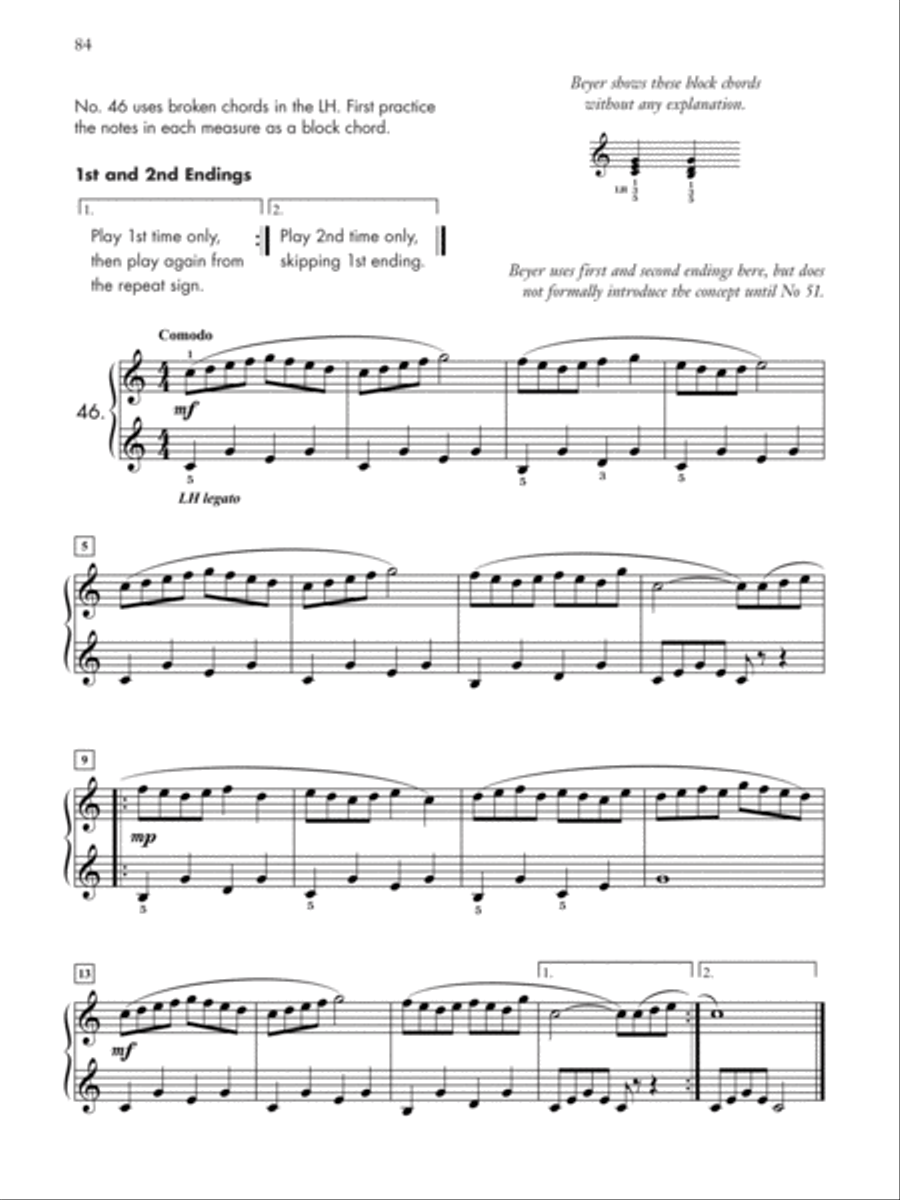 Elementary Method for the Piano, Op. 101 Piano Method scores gallery preview page 7