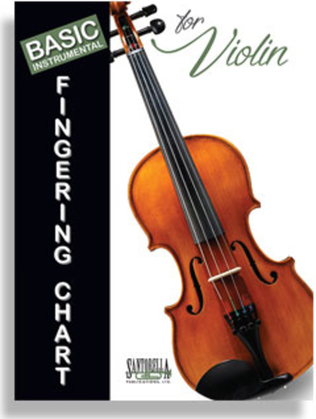 Book cover for Basic Fingering Chart for Violin