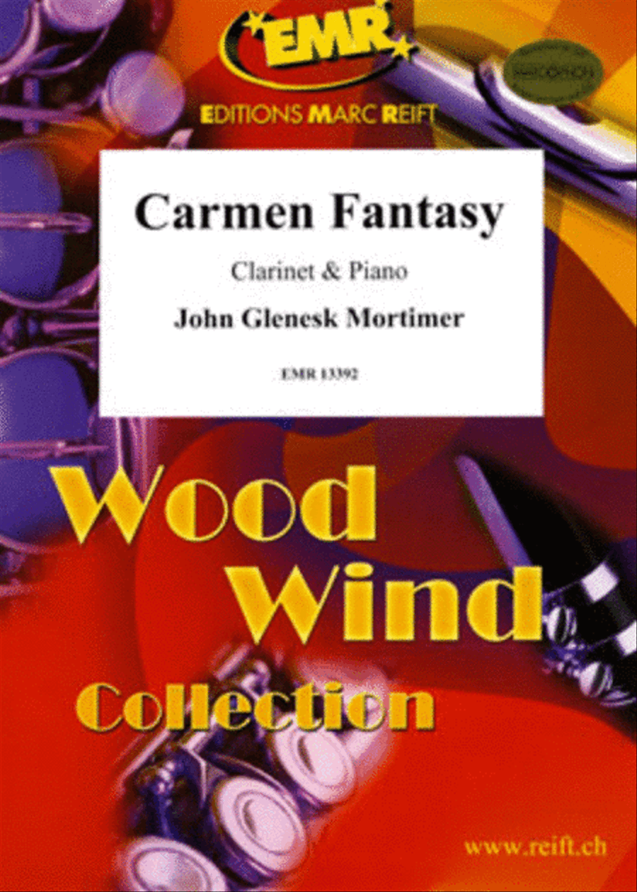 Carmen Fantasy Carmen Fantasy Clarinet Solo scores gallery preview page 1