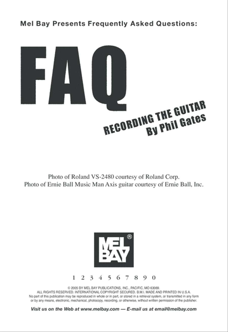 FAQ: Recording the Guitar Guitar scores gallery preview page 2