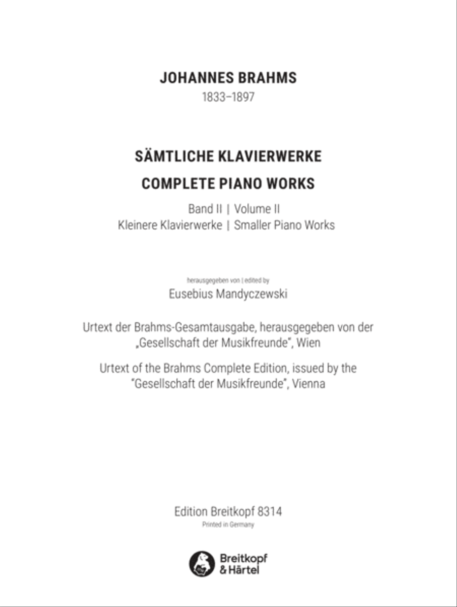 Complete Piano Works Piano Solo scores gallery preview page 3