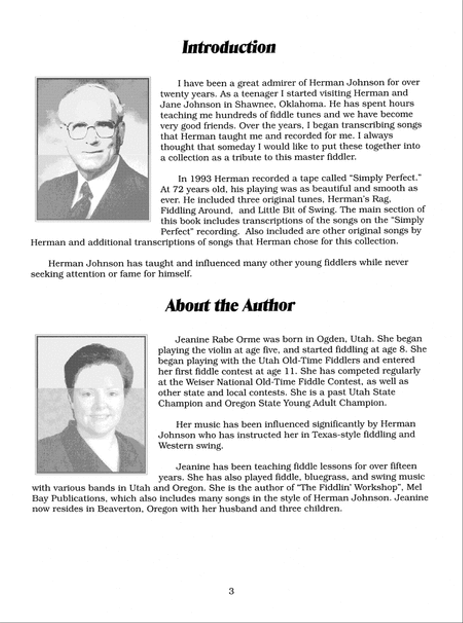 Herman Johnson Master Fiddler Violin scores gallery preview page 9