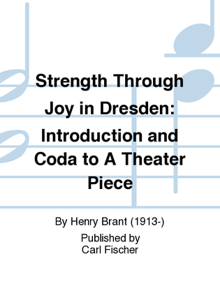 Book cover for Introduction and Coda To A Theater Piece