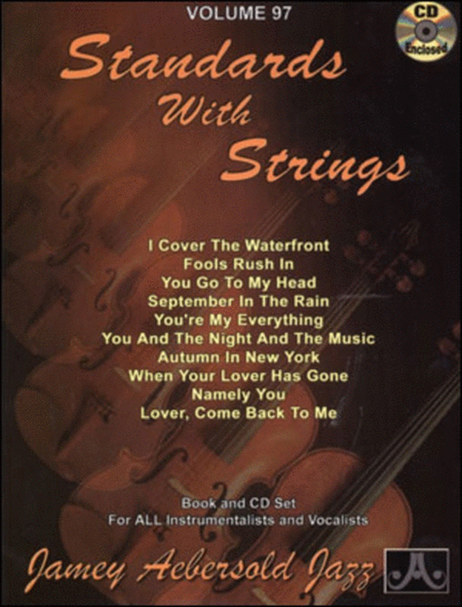 Standards With Strings Book/CD No 97