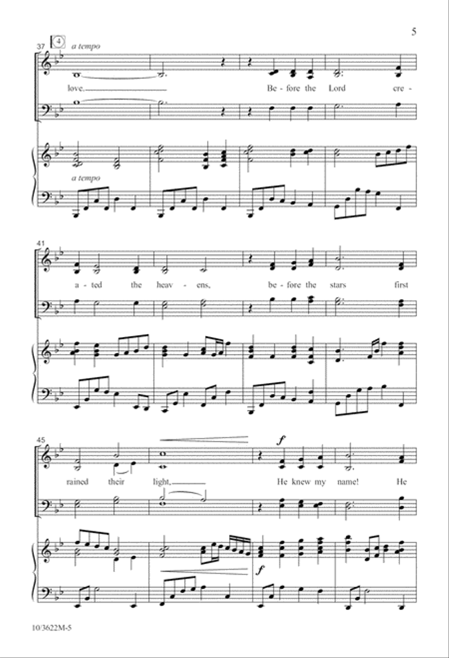 Cross of Sorrow, Cross of Love 4-Part scores gallery preview page 6
