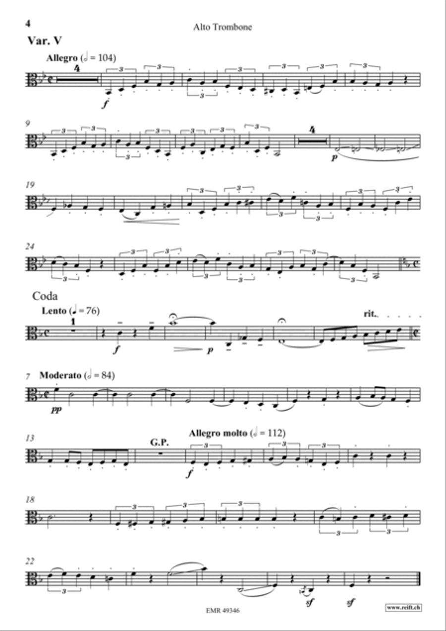 Zurcher Marsch Piano Accompaniment scores gallery preview page 5
