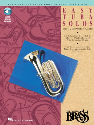 Book cover for Canadian Brass Book of Easy Tuba Solos