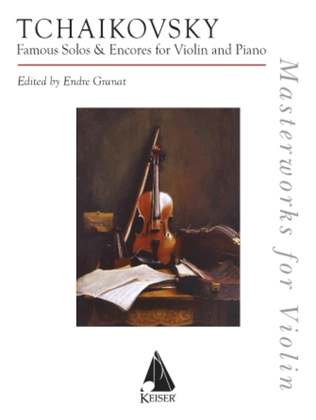 Book cover for Famous Solos and Encores for Violin and Piano