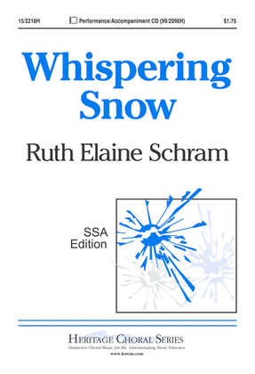 Book cover for Whispering Snow
