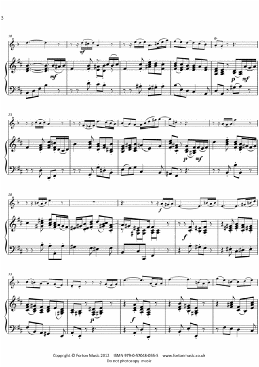 Solos for Oboe d'Amore Oboe scores gallery preview page 4