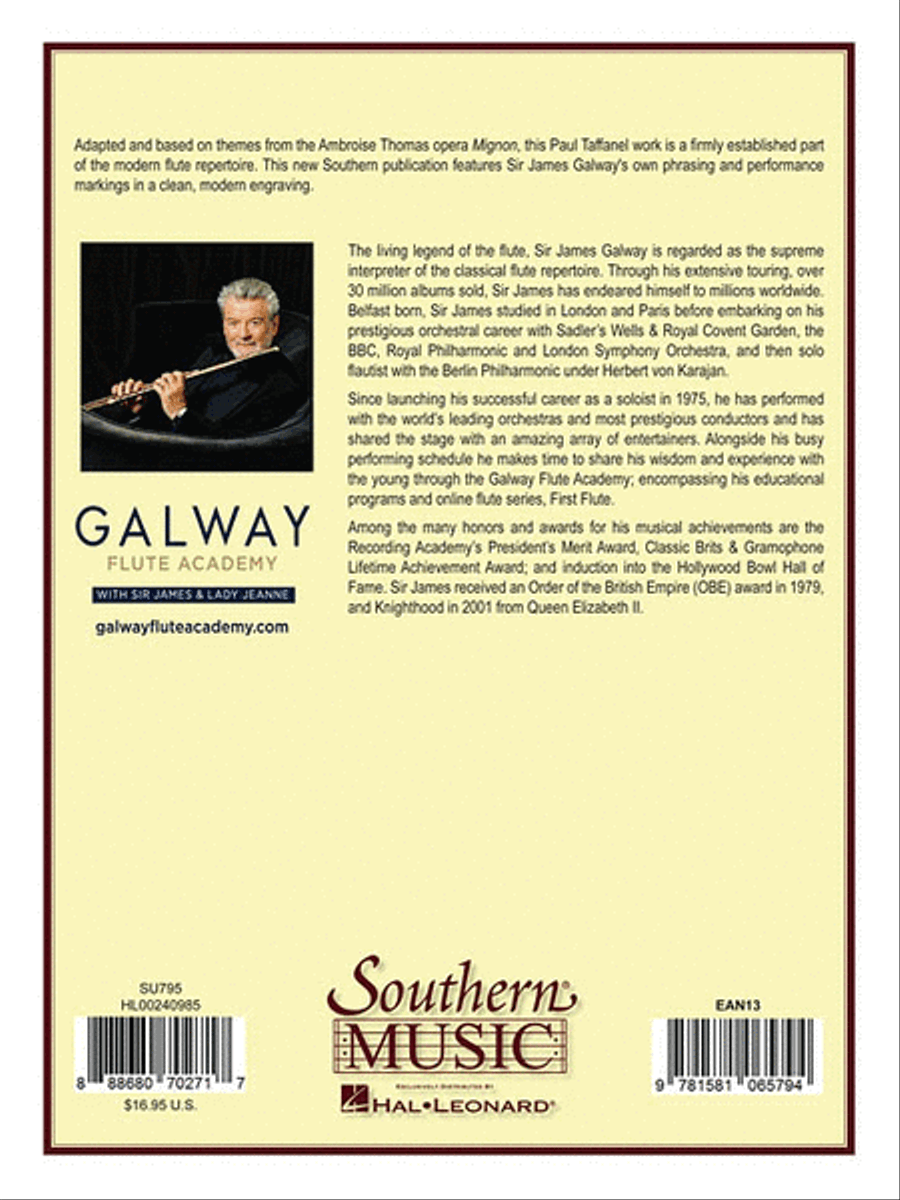Grand Fantasy on Mignon Flute Solo scores gallery preview page 5