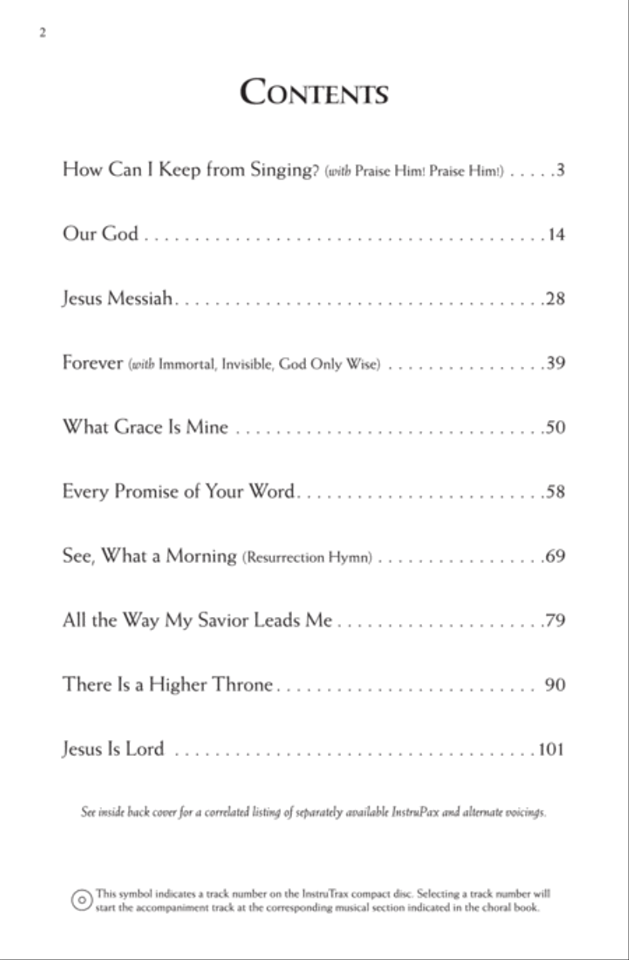 How Can We Keep from Singing? 4-Part scores gallery preview page 2