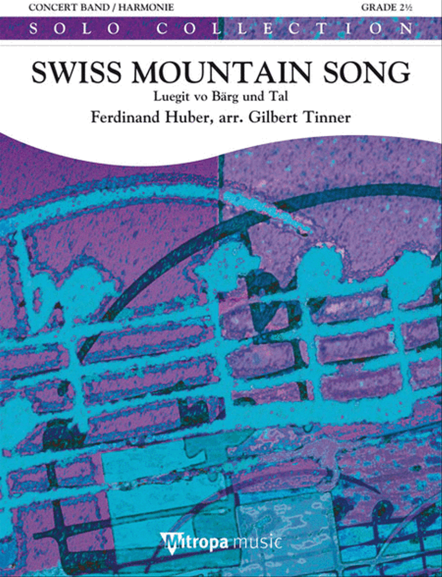 Swiss Mountain Song Concert Band scores gallery preview page 1