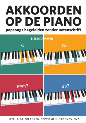 Book cover for Akkoorden op de piano, deel 1