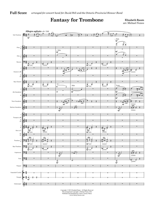 Fantasy for Trombone and Concert Band