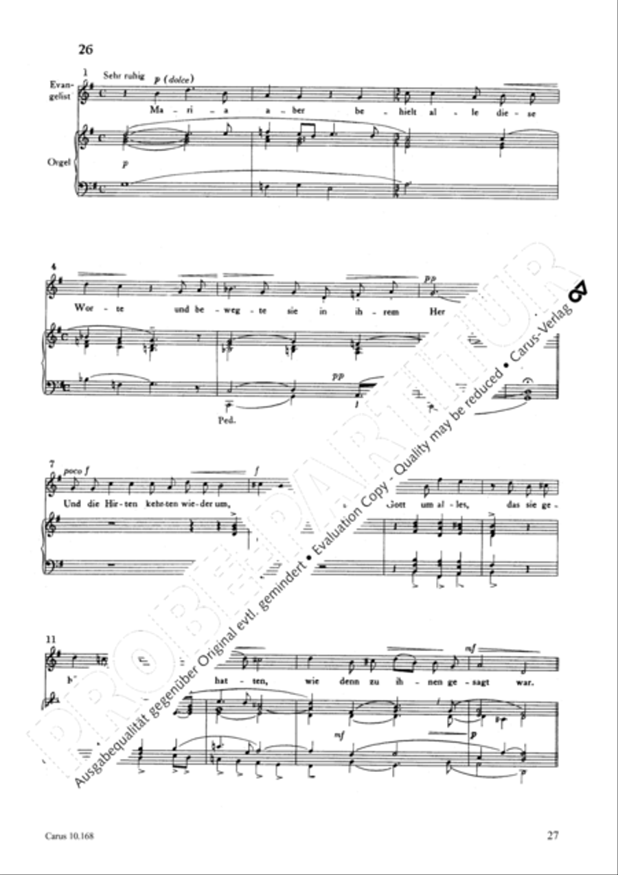 The Christmas Story (Die Weihnachtsgeschichte) SSA scores gallery preview page 30