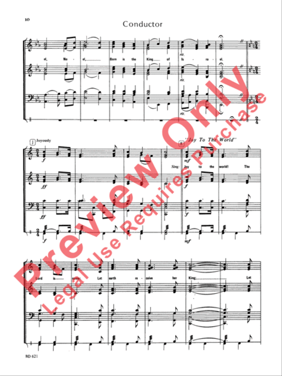Christmas Sing-a-Long (for Band with Audience Participation) Concert Band scores gallery preview page 11