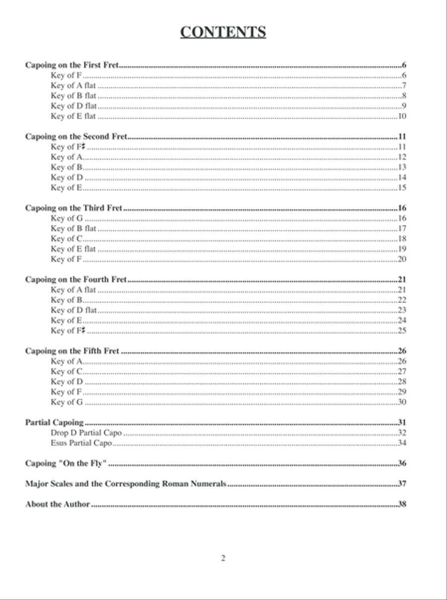 The Capo Chord Book The Capo Chord Book Flatpicking Guitar scores gallery preview page 3