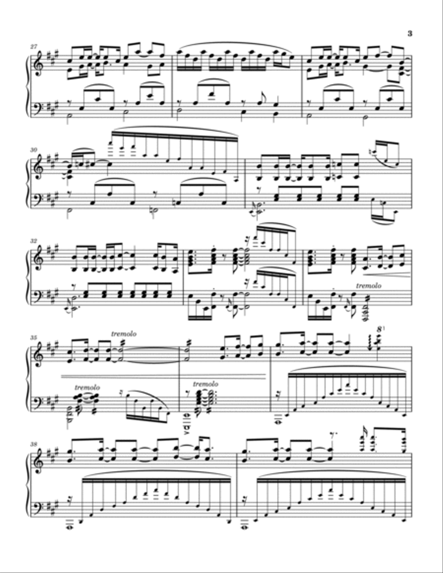 Dancing Queen Piano Solo scores gallery preview page 3