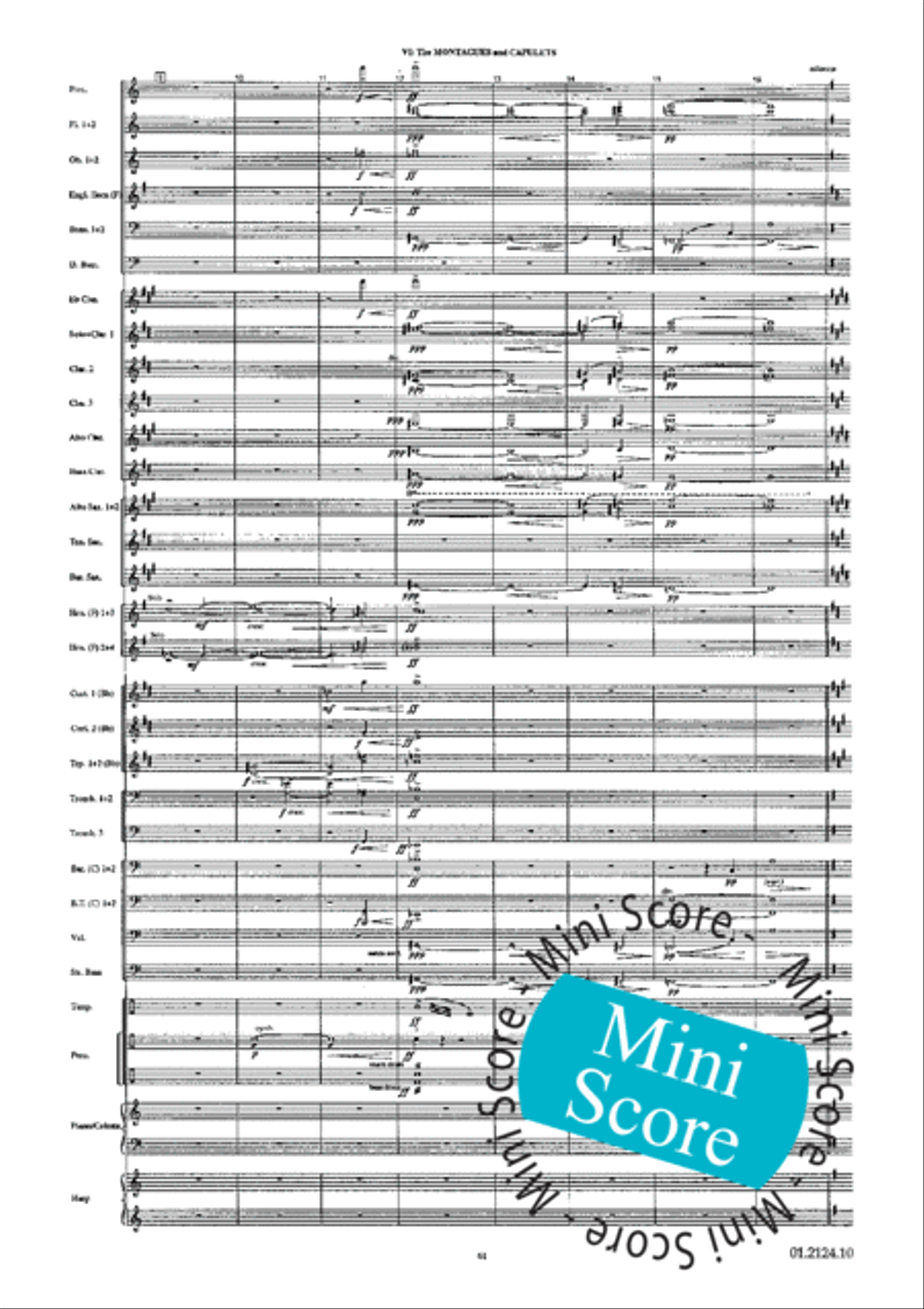 Romeo and Juliet Romeo and Juliet Concert Band scores gallery preview page 65