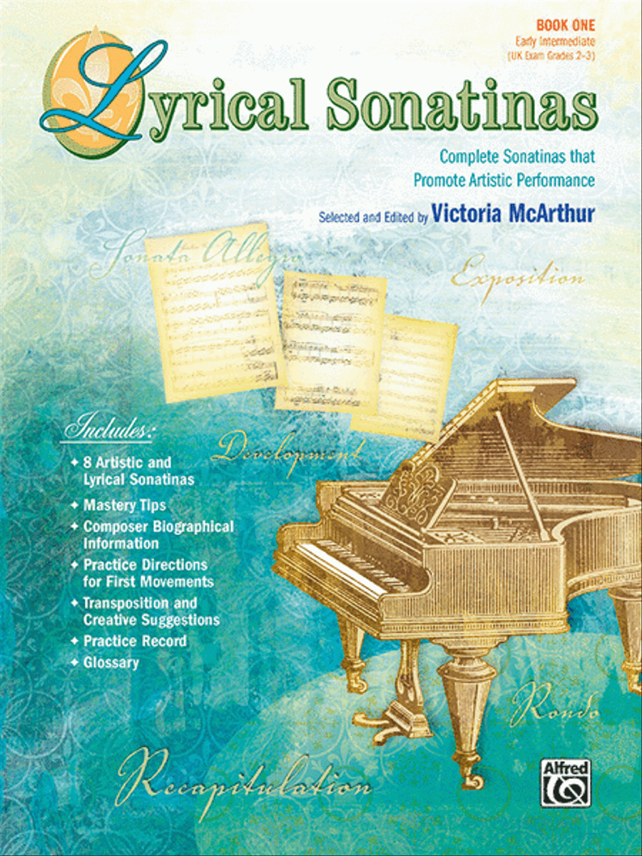 Lyrical Sonatinas, Book 1 Piano Solo scores gallery preview page 1