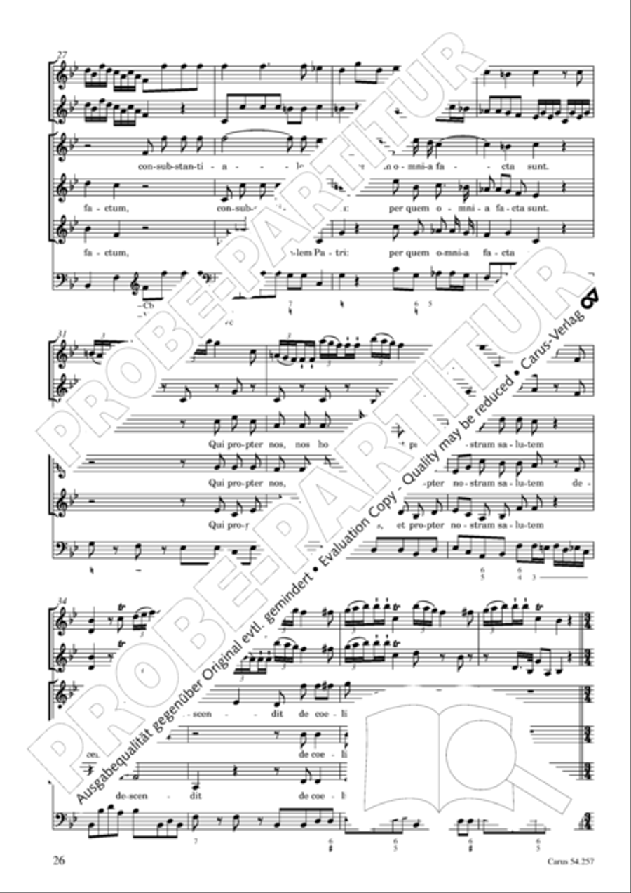 Missa Sancti Aloysii SSA scores gallery preview page 27