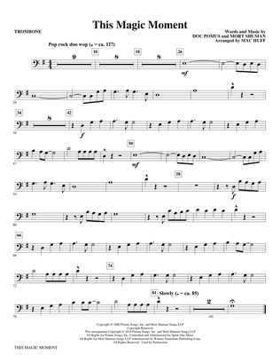 This Magic Moment (Arr. Mac Huff) - Trombone