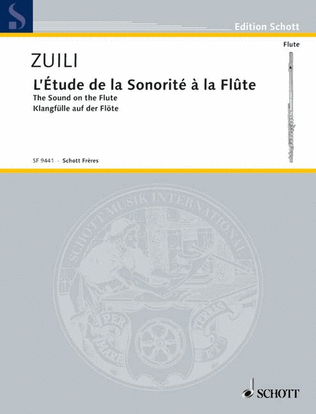 Book cover for The sound of the flute