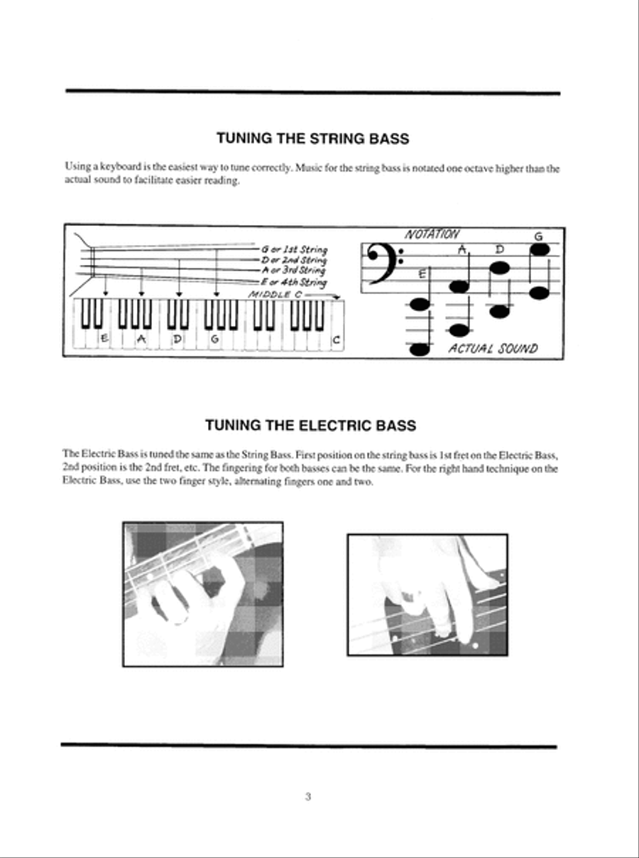 Learn to Play Bluegrass Bass Double Bass scores gallery preview page 9