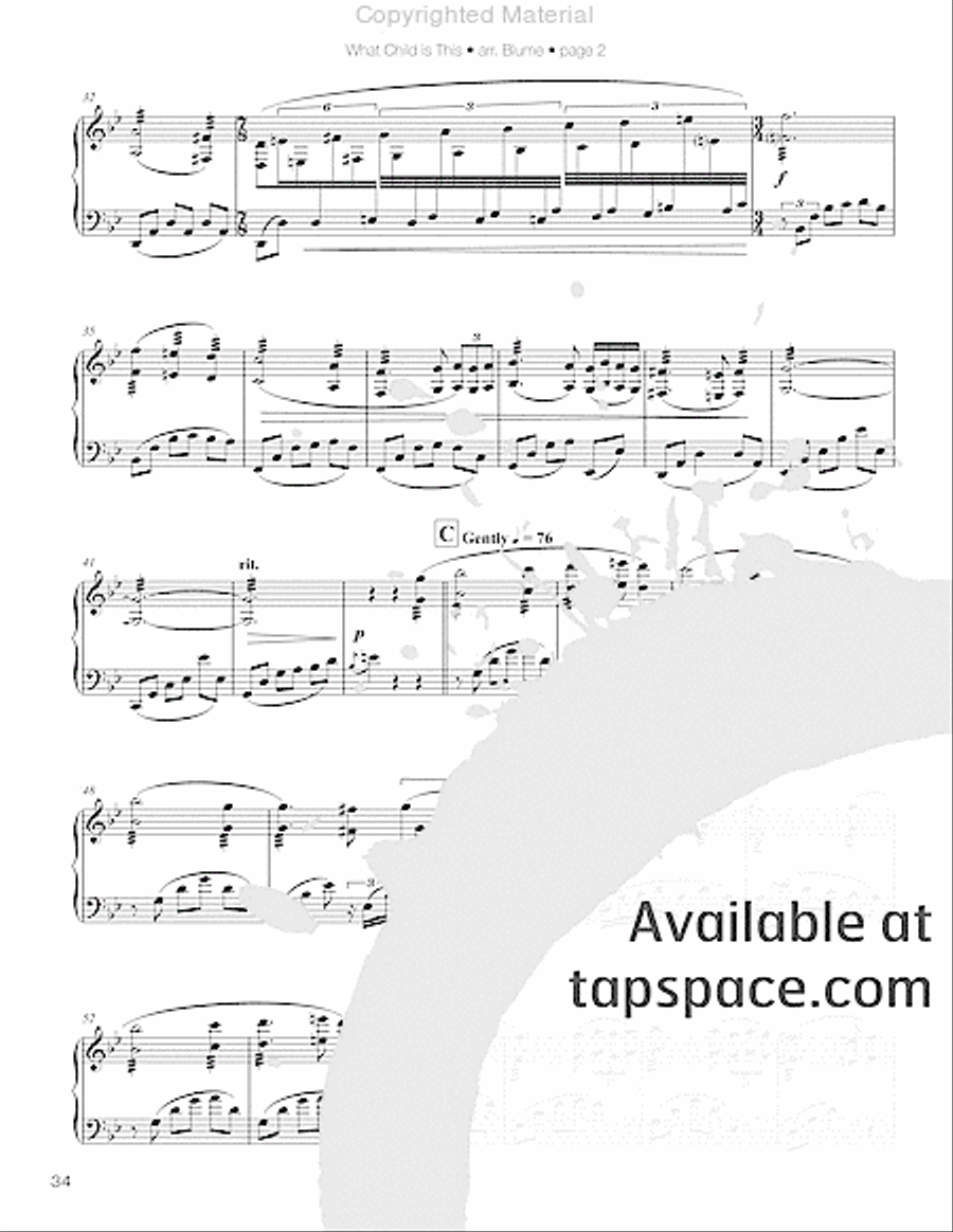 Winterludes Marimba scores gallery preview page 37