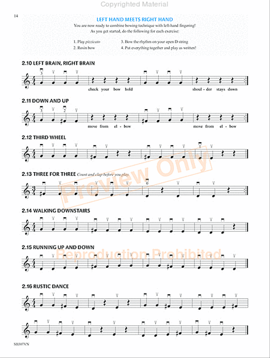 Measures of Success for String Orchestra-Violin Book 1 Chamber Orchestra scores gallery preview page 17