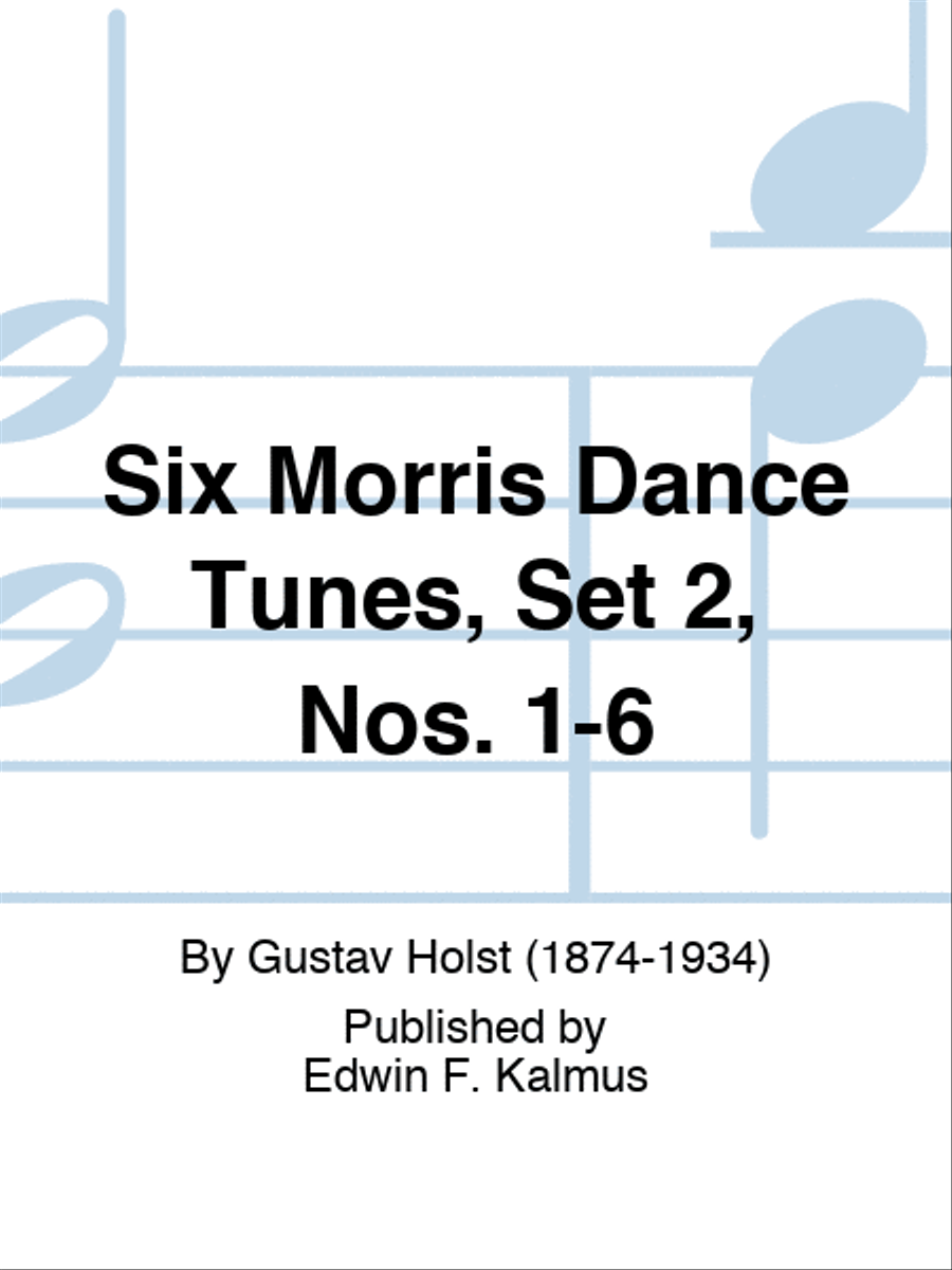 Six Morris Dance Tunes, Set 2, Nos. 1-6 Score scores gallery preview page 1