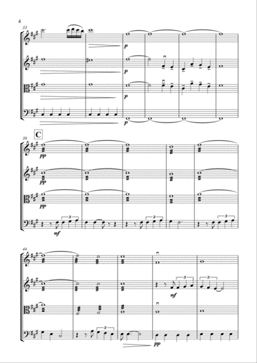 Final Countdown String Quartet scores gallery preview page 4