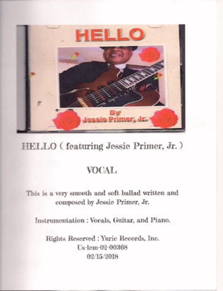 Hello Vocal ( featuring Jessie Primer, Jr. )