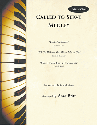 Book cover for Called to Serve Medley