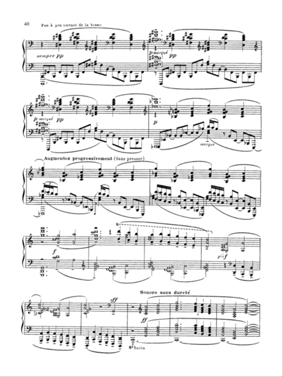 Debussy: Prelude - Book I, No. 10 Piano Solo scores gallery preview page 2