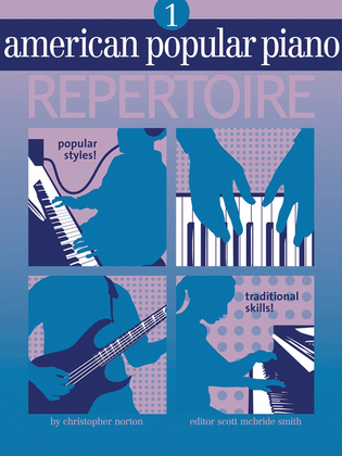 Book cover for American Popular Piano Repertoire - Level 1 (Book/CD)