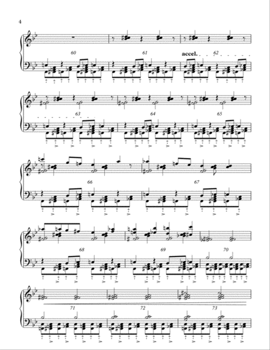 Night of the Bells Night of the Bells Handbell Choir scores gallery preview page 6