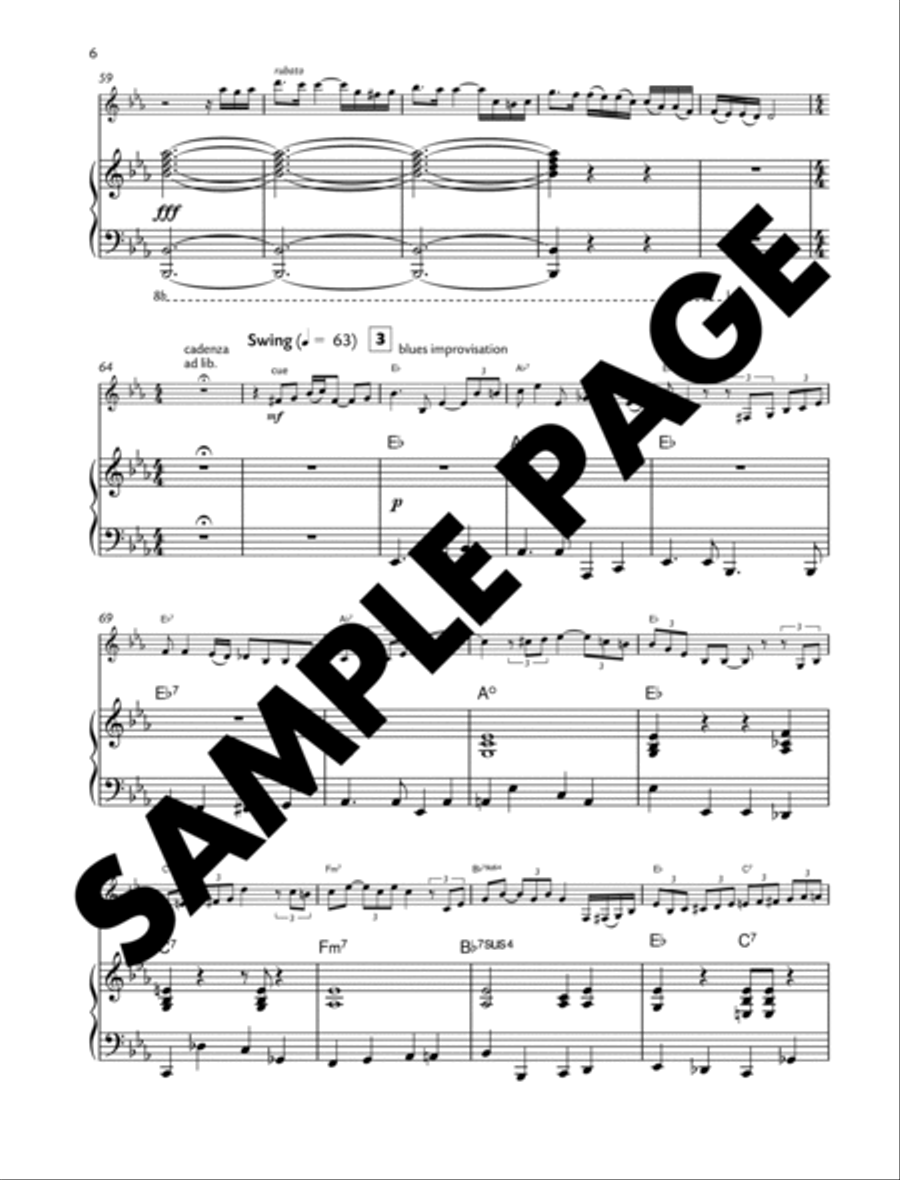 Blue Adagio Blue Adagio Small Ensemble scores gallery preview page 6