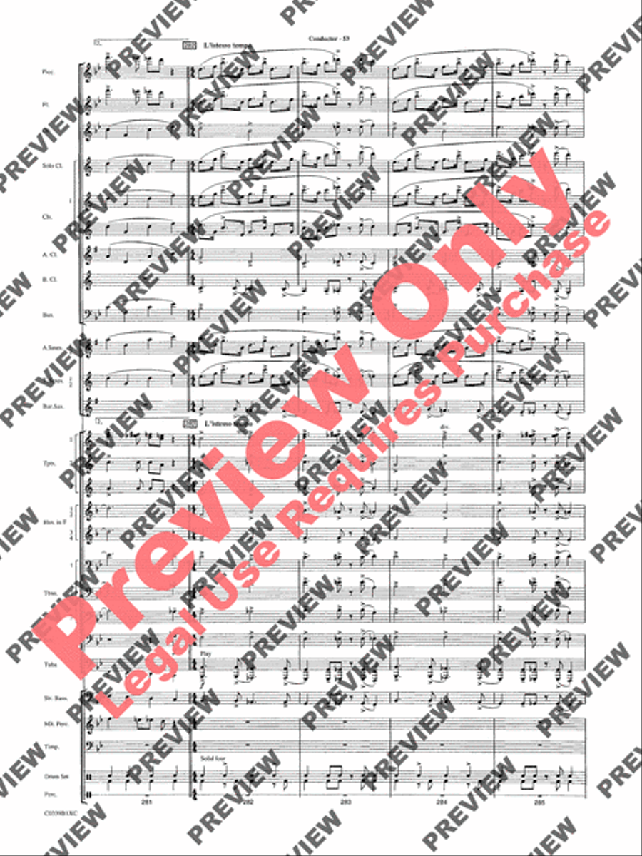 In the Miller Mood Concert Band scores gallery preview page 56