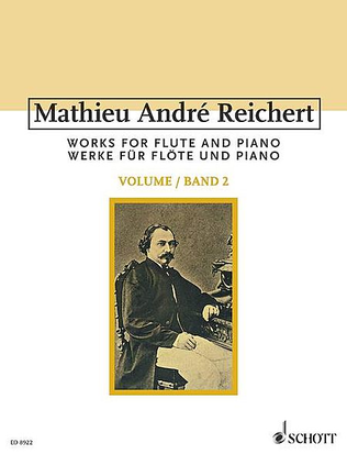 Book cover for Works for Flute and Piano Volume 2