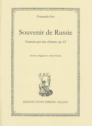 Book cover for Souvenir de Russie