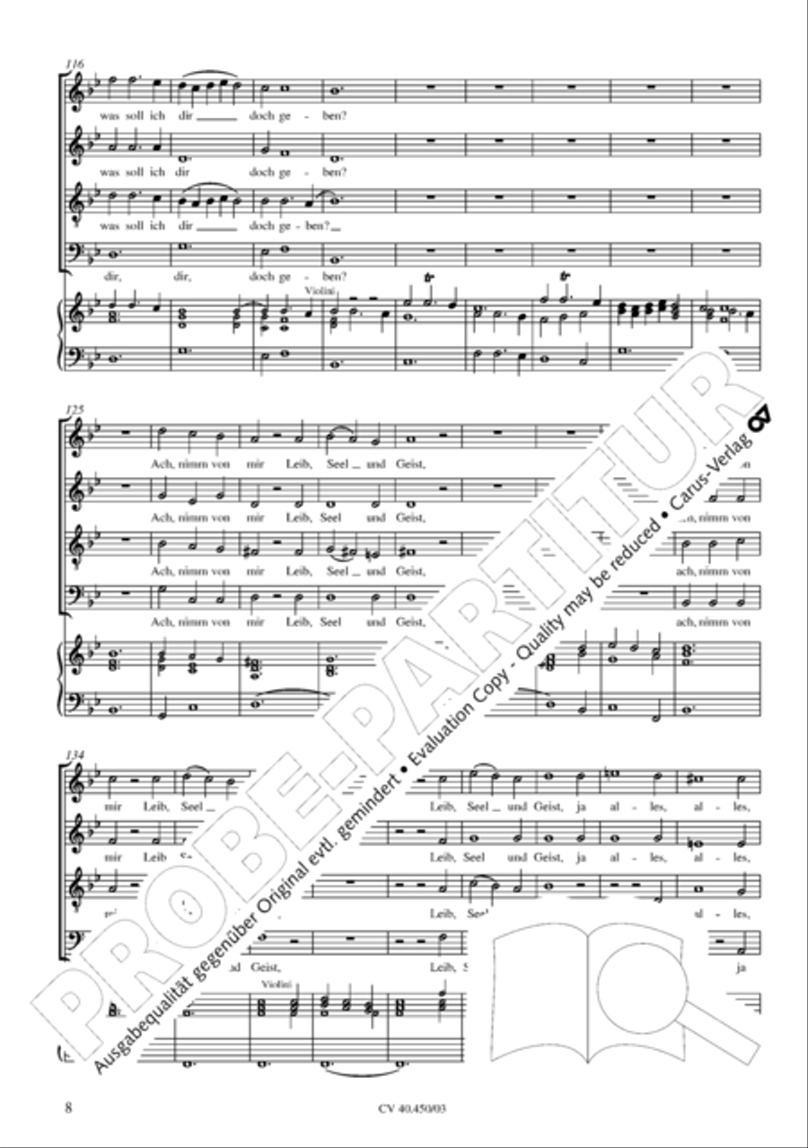 We welcome thee, O bridgegroom fair Choir scores gallery preview page 9
