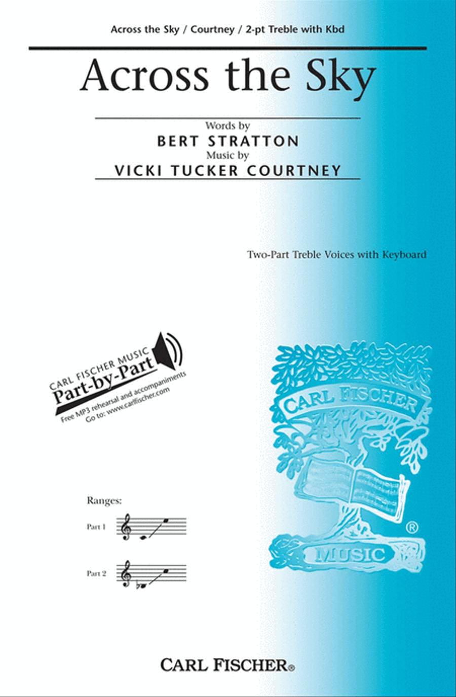 Across the Sky Across the Sky Choir scores gallery preview page 1