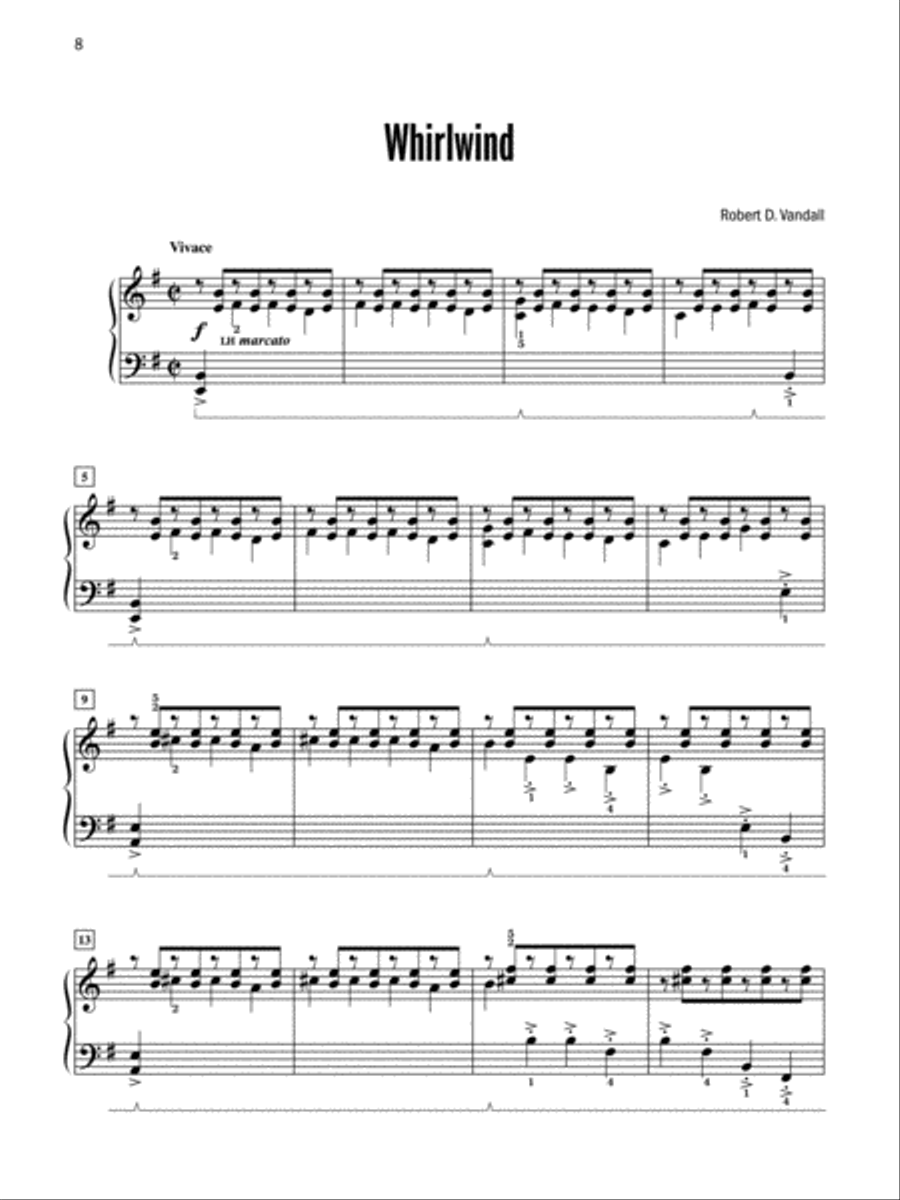 Celebrated Virtuosic Solos, Book 5 Piano Solo scores gallery preview page 3