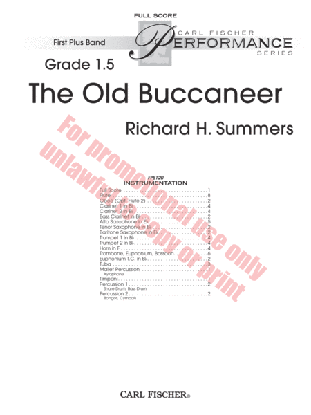 The Old Buccaneer image number null