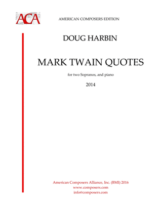 [Harbin] Mark Twain Quotes
