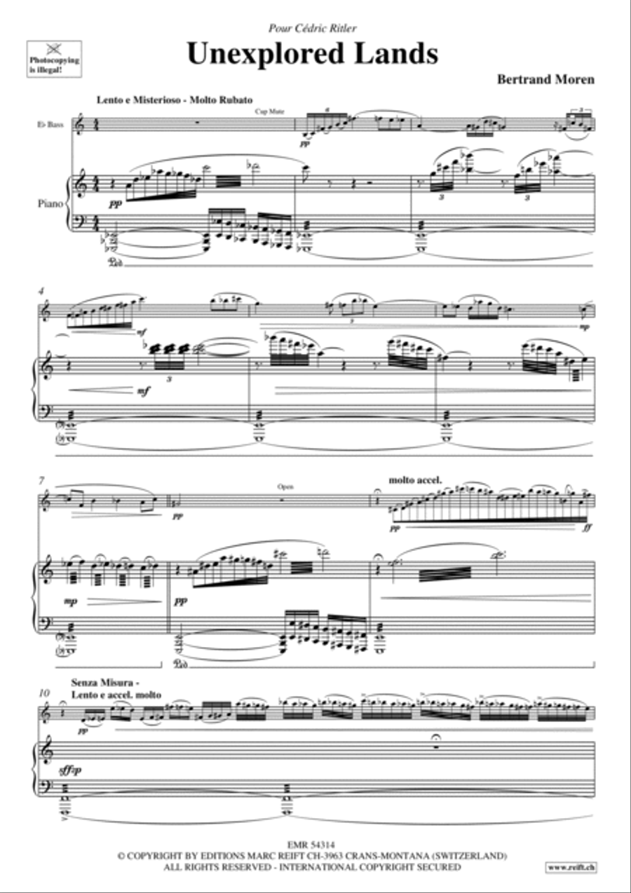 Unexplored Lands Unexplored Lands Voice Solo scores gallery preview page 4