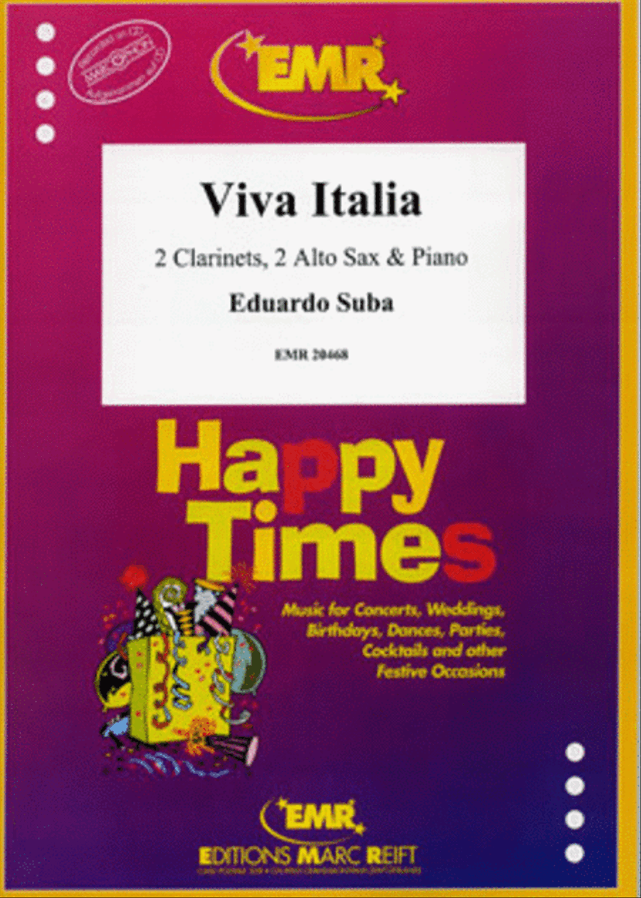 Viva Italia Viva Italia Woodwind Ensemble scores gallery preview page 1